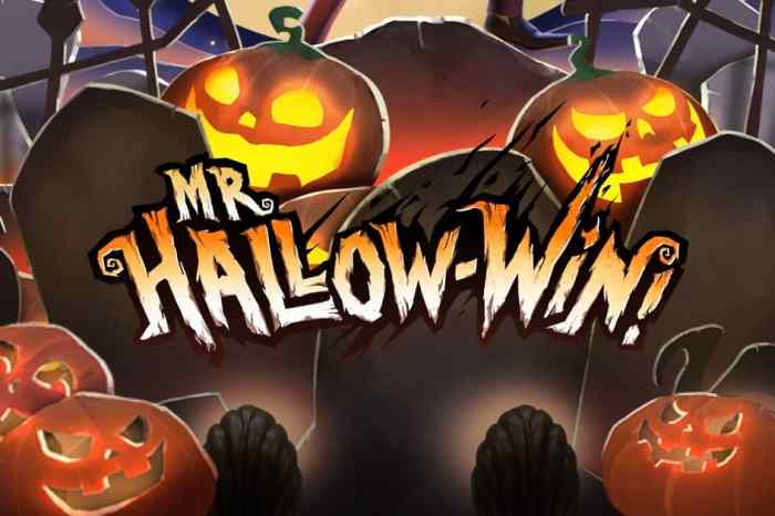 Menemukan kekayaan di malam Halloween Mr. Hallow-win's Fortune Quest